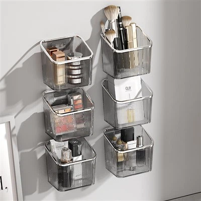 プラスチック製壁掛け収納ボックス